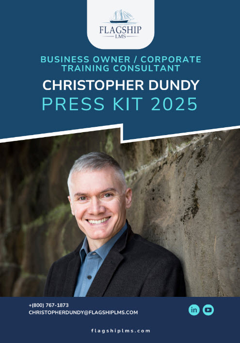 Christopher Dundy Press Kit Front Page